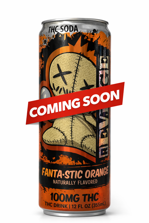 Revenge - Fantastic Orange - 100mg THC Soda