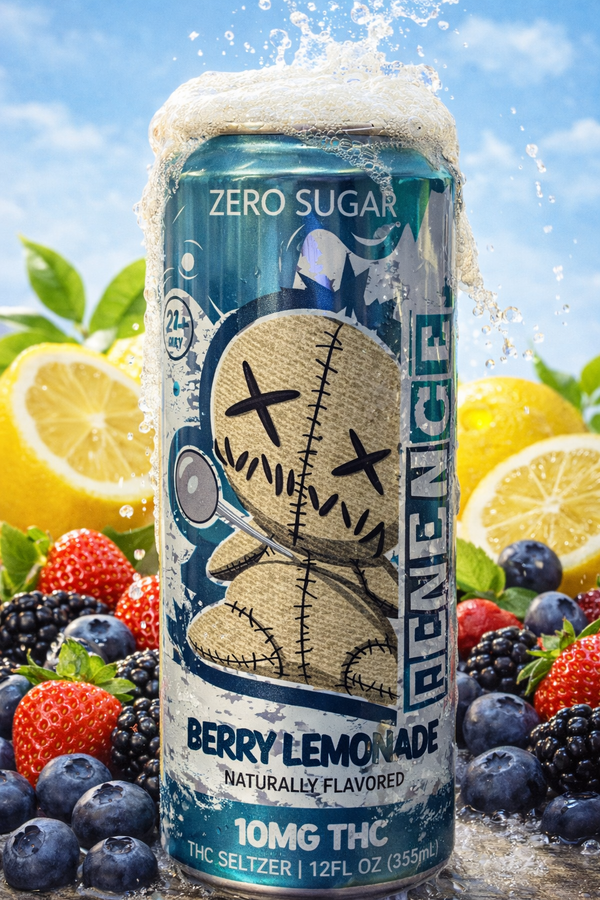 Revenge - Berry Lemonade - 10mg THC Seltzer