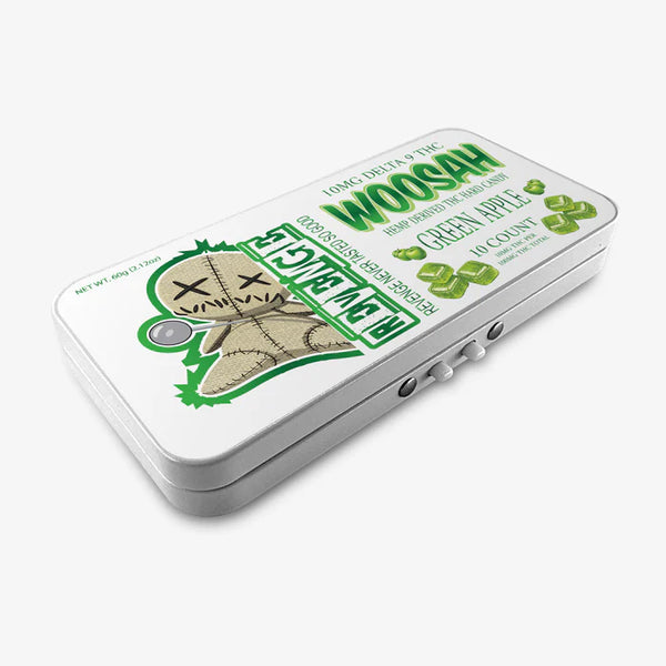 DELTA 9 HARD CANDY - GREEN APPLE - 10MG - REVENGE
