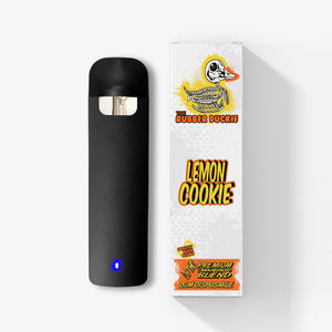 rubber duckie d9 disposable 2 gram lemon cookie