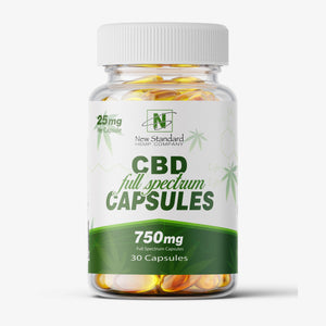 new standard hemp cbd capsules 750mg