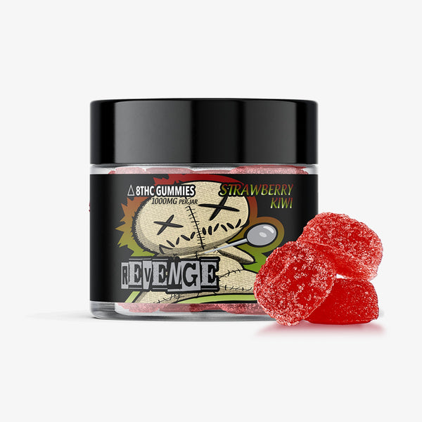 revenge 100 milligram strawberry kiwi 10 count