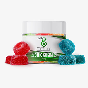 straight 8 delta 8 thc assorted gummies 10ct