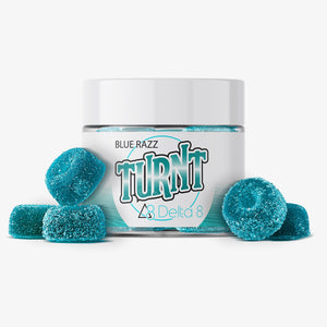 straight 8 delta 8 thc blue razz gummies 10ct