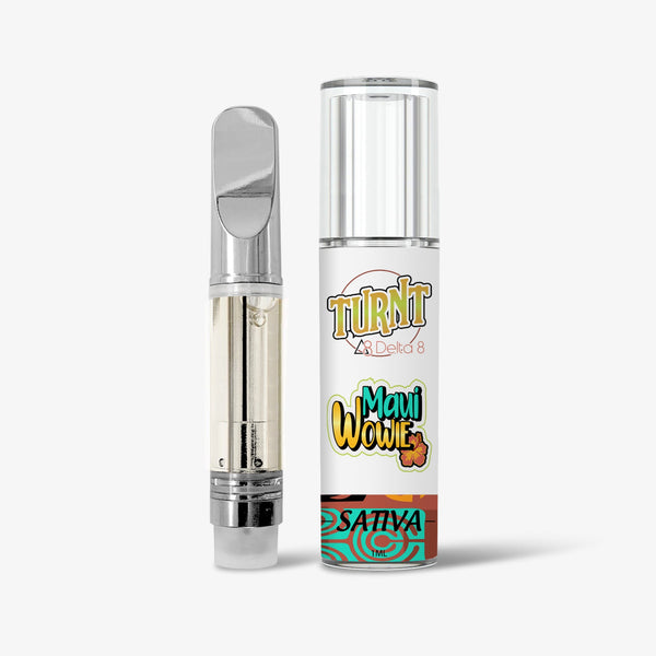 turnt delta 8 thc cartridge maui wowie